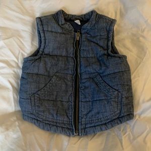 Tea Collection Denim Vest, Size XS (2-3)